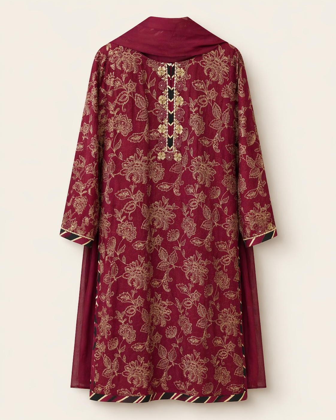Ruby Gul Embroidered Suit Set