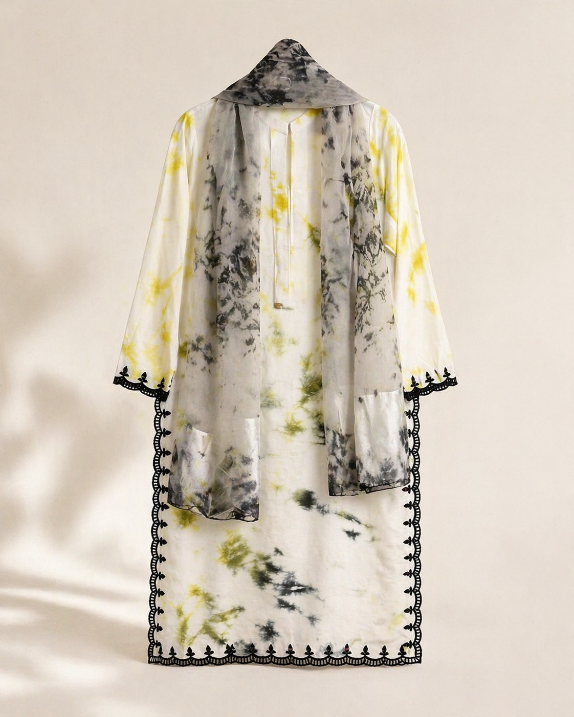 Noor Mist Printed Suit Set