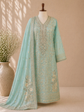 Aqua Noor Embroidered Kurta