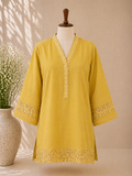 Mustard Noor Lace Kurta