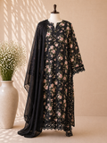 Midnight Rose Printed Suit Set