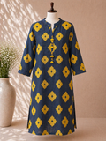 Midnight Mustard Printed Kurta