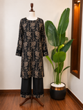 Noir Botanica Printed 2-Piece Suit Set