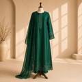 Emerald Noor Embroidered Suit Set