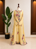 Sunlit Bloom Embroidered Suit Set