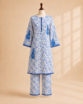 Azure Elara Printed 2-Piece Set