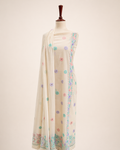 Ivory Mehr Embroidered Suit Set