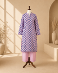 Pink Zara Printed Suit Set