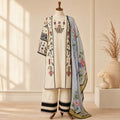 Ivory Gul Embroidered Suit Set