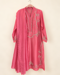 Coral Rida Embellished 3-Piece Suit Set